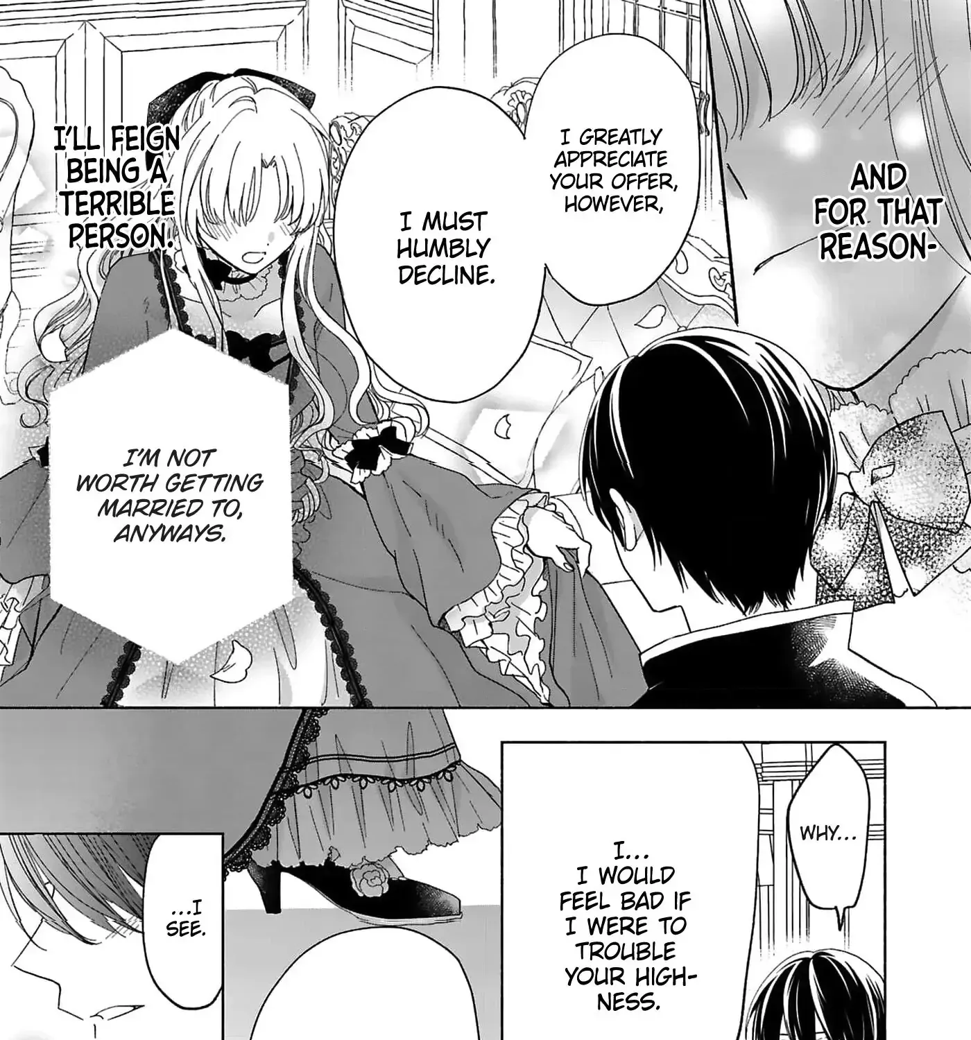 Akuyaku Reijou ni Naritakunai node Ouji-sama to Issho ni Kanpeki Reijou wo Mezashimasu! Chapter 1 page 53 - 