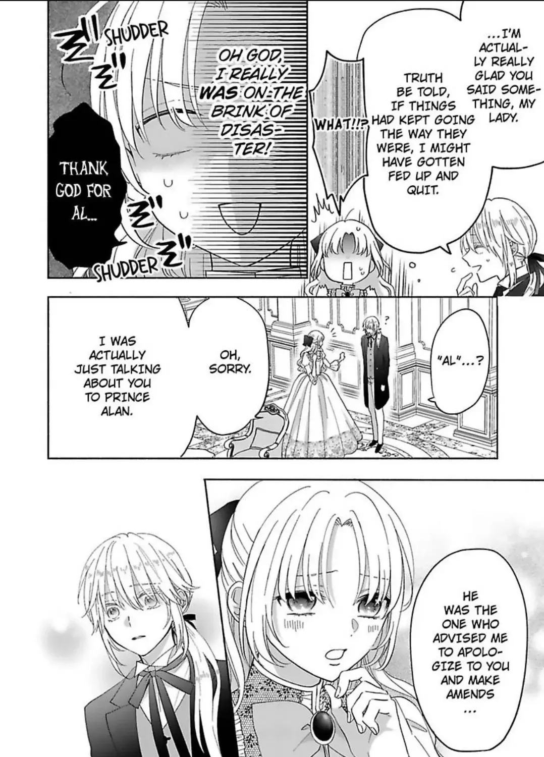 Akuyaku Reijou ni Naritakunai node Ouji-sama to Issho ni Kanpeki Reijou wo Mezashimasu! Chapter 4 page 45 - 