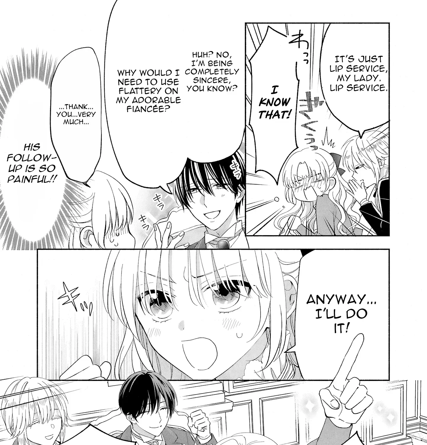 Akuyaku Reijou ni Naritakunai node Ouji-sama to Issho ni Kanpeki Reijou wo Mezashimasu! Chapter 5 page 45 - 