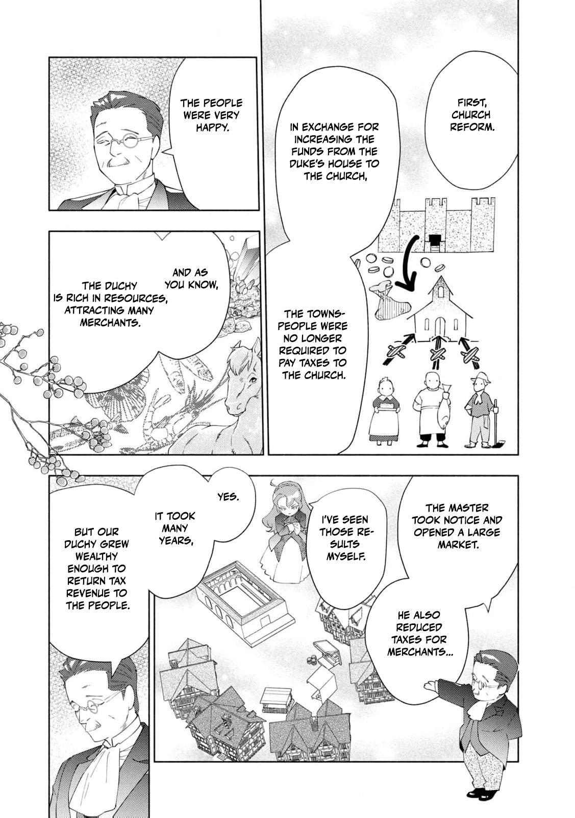 Akuyaku Reijou ni Tensei shita Haha wa Kosodate Kaikaku o Itashimasu Chapter 2 page 34 - 