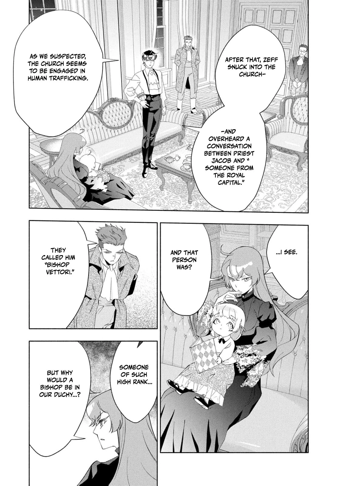 Akuyaku Reijou ni Tensei shita Haha wa Kosodate Kaikaku o Itashimasu Chapter 3 page 42 - 