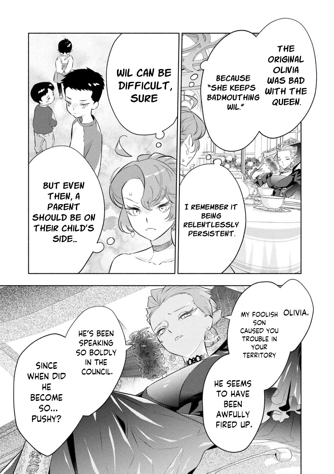 Akuyaku Reijou ni Tensei shita Haha wa Kosodate Kaikaku o Itashimasu Chapter 8 page 22 - 