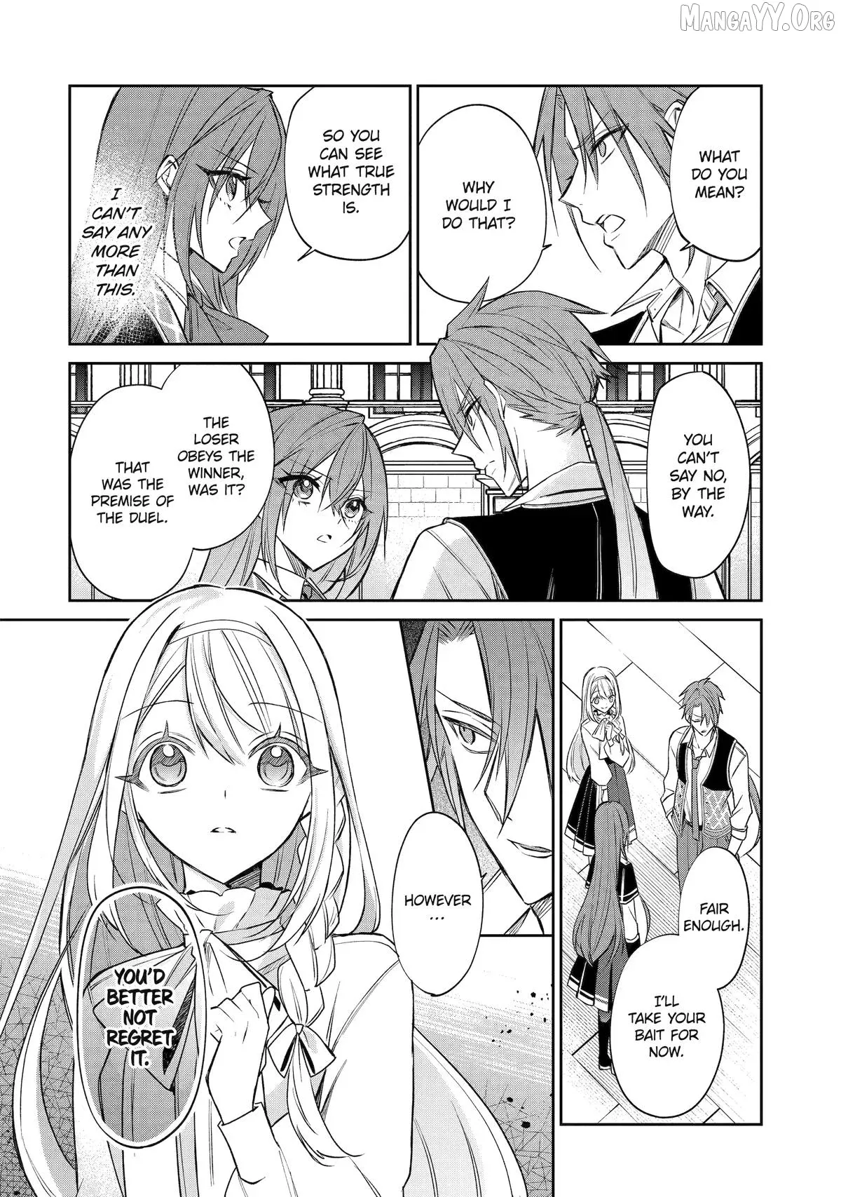 Akuyaku Reijou ni Tensei Shita Inaka Musume ga Bad End Kaihi ni Idomu Hanashi - Shinitakunai no de Last Boss Yori Tsuyoku Natte Mita Chapter 12 page 28 - 