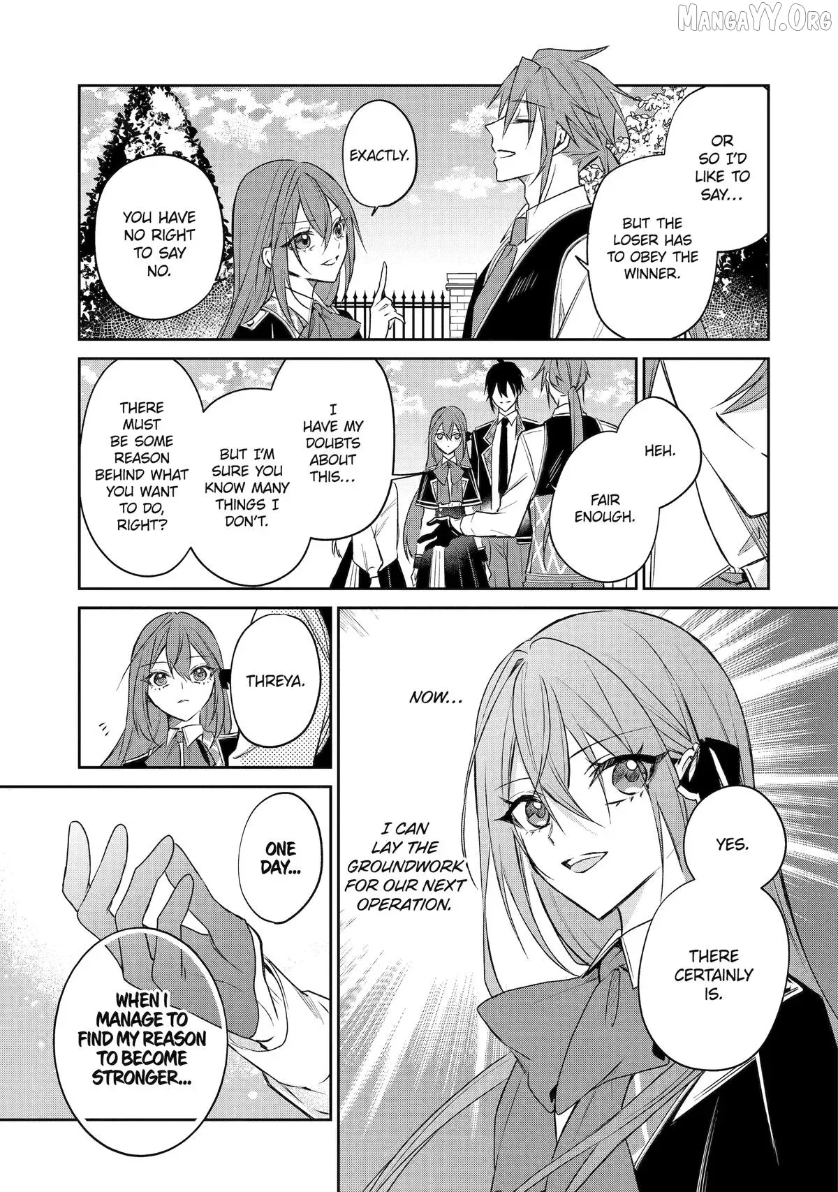 Akuyaku Reijou ni Tensei Shita Inaka Musume ga Bad End Kaihi ni Idomu Hanashi - Shinitakunai no de Last Boss Yori Tsuyoku Natte Mita Chapter 13 page 35 - 