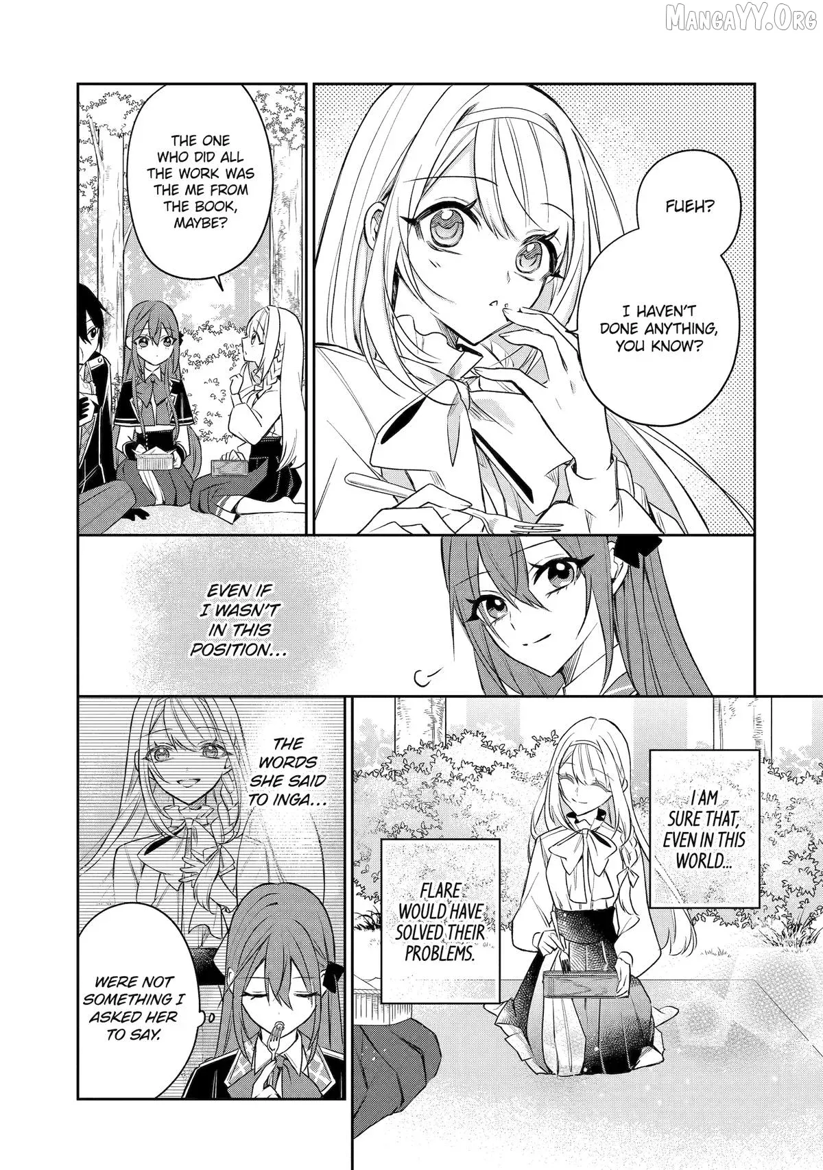Akuyaku Reijou ni Tensei Shita Inaka Musume ga Bad End Kaihi ni Idomu Hanashi - Shinitakunai no de Last Boss Yori Tsuyoku Natte Mita Chapter 13 page 39 - 