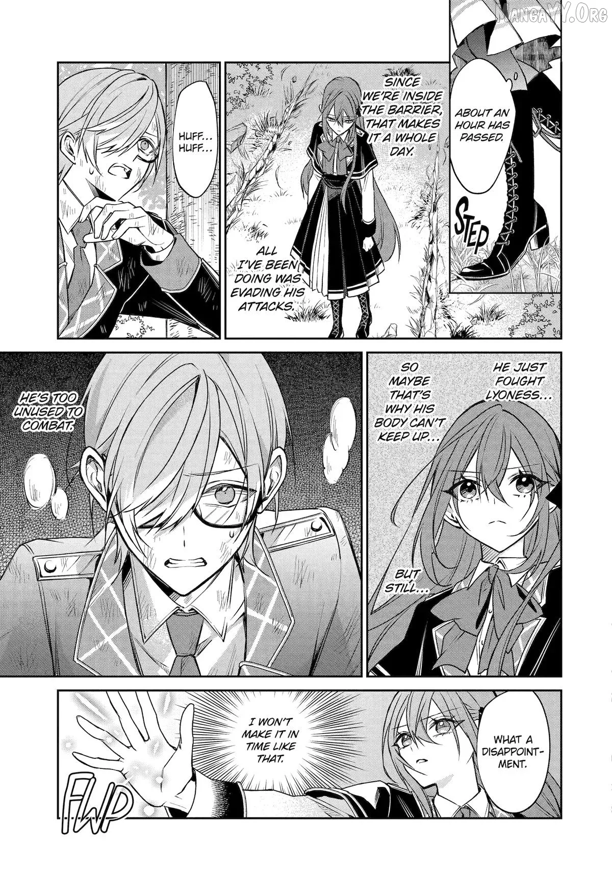 Akuyaku Reijou ni Tensei Shita Inaka Musume ga Bad End Kaihi ni Idomu Hanashi - Shinitakunai no de Last Boss Yori Tsuyoku Natte Mita Chapter 14 page 25 - 