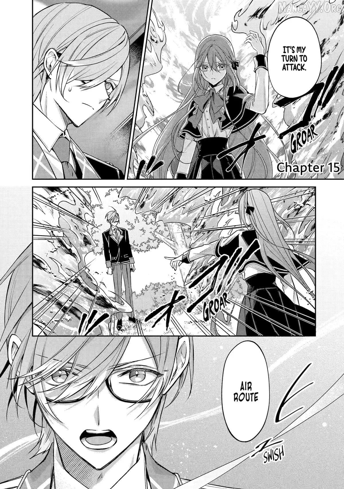 Akuyaku Reijou ni Tensei Shita Inaka Musume ga Bad End Kaihi ni Idomu Hanashi - Shinitakunai no de Last Boss Yori Tsuyoku Natte Mita Chapter 15 page 1 - 