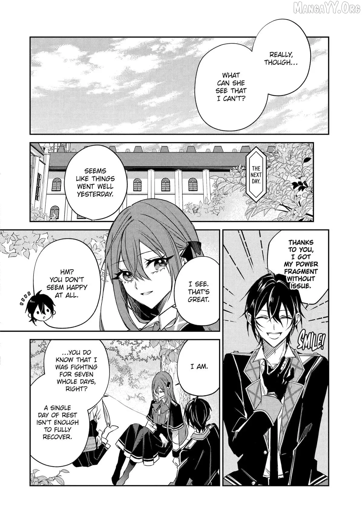 Akuyaku Reijou ni Tensei Shita Inaka Musume ga Bad End Kaihi ni Idomu Hanashi - Shinitakunai no de Last Boss Yori Tsuyoku Natte Mita Chapter 15 page 30 - 
