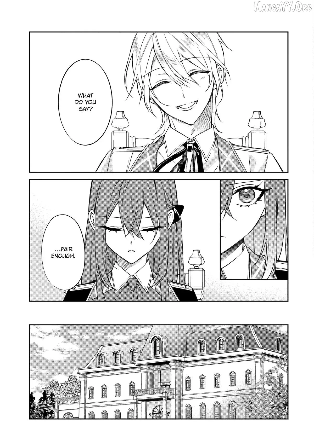 Akuyaku Reijou ni Tensei Shita Inaka Musume ga Bad End Kaihi ni Idomu Hanashi - Shinitakunai no de Last Boss Yori Tsuyoku Natte Mita Chapter 18 page 23 - 