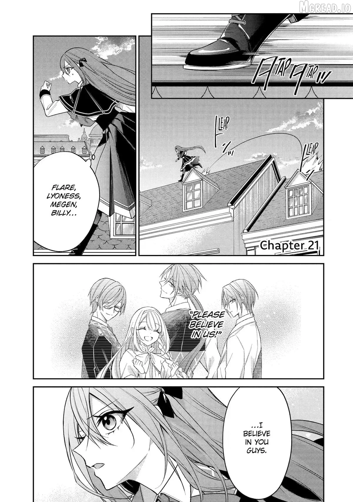 Akuyaku Reijou ni Tensei Shita Inaka Musume ga Bad End Kaihi ni Idomu Hanashi - Shinitakunai no de Last Boss Yori Tsuyoku Natte Mita Chapter 21 page 1 - 