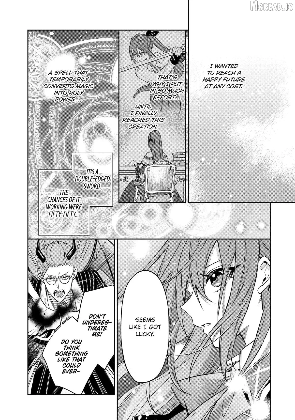 Akuyaku Reijou ni Tensei Shita Inaka Musume ga Bad End Kaihi ni Idomu Hanashi - Shinitakunai no de Last Boss Yori Tsuyoku Natte Mita Chapter 21 page 23 - 
