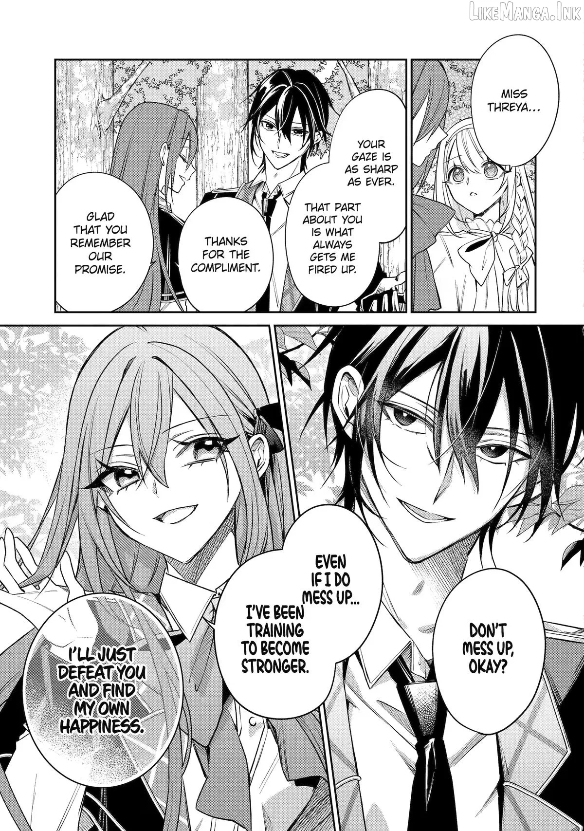 Akuyaku Reijou ni Tensei Shita Inaka Musume ga Bad End Kaihi ni Idomu Hanashi - Shinitakunai no de Last Boss Yori Tsuyoku Natte Mita Chapter 23 page 33 - 