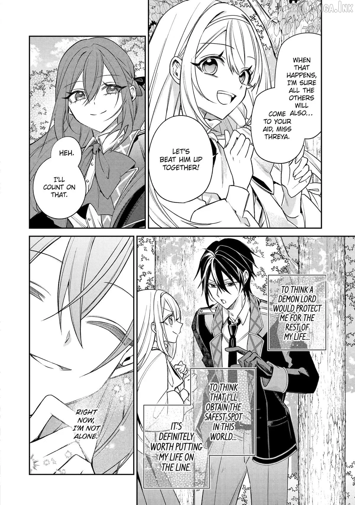 Akuyaku Reijou ni Tensei Shita Inaka Musume ga Bad End Kaihi ni Idomu Hanashi - Shinitakunai no de Last Boss Yori Tsuyoku Natte Mita Chapter 23 page 34 - 