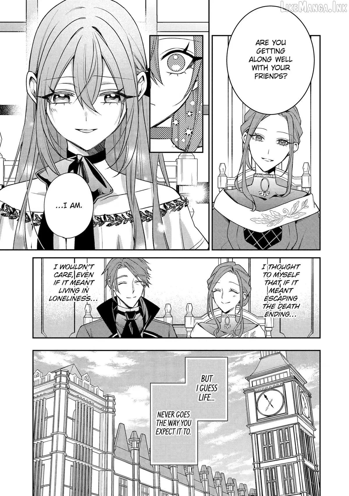 Akuyaku Reijou ni Tensei Shita Inaka Musume ga Bad End Kaihi ni Idomu Hanashi - Shinitakunai no de Last Boss Yori Tsuyoku Natte Mita Chapter 23 page 7 - 