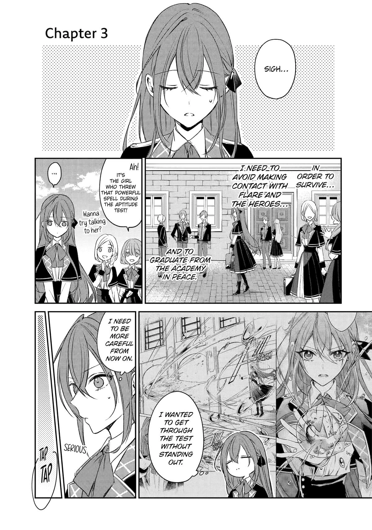 Akuyaku Reijou ni Tensei Shita Inaka Musume ga Bad End Kaihi ni Idomu Hanashi - Shinitakunai no de Last Boss Yori Tsuyoku Natte Mita Chapter 3 page 1 - 