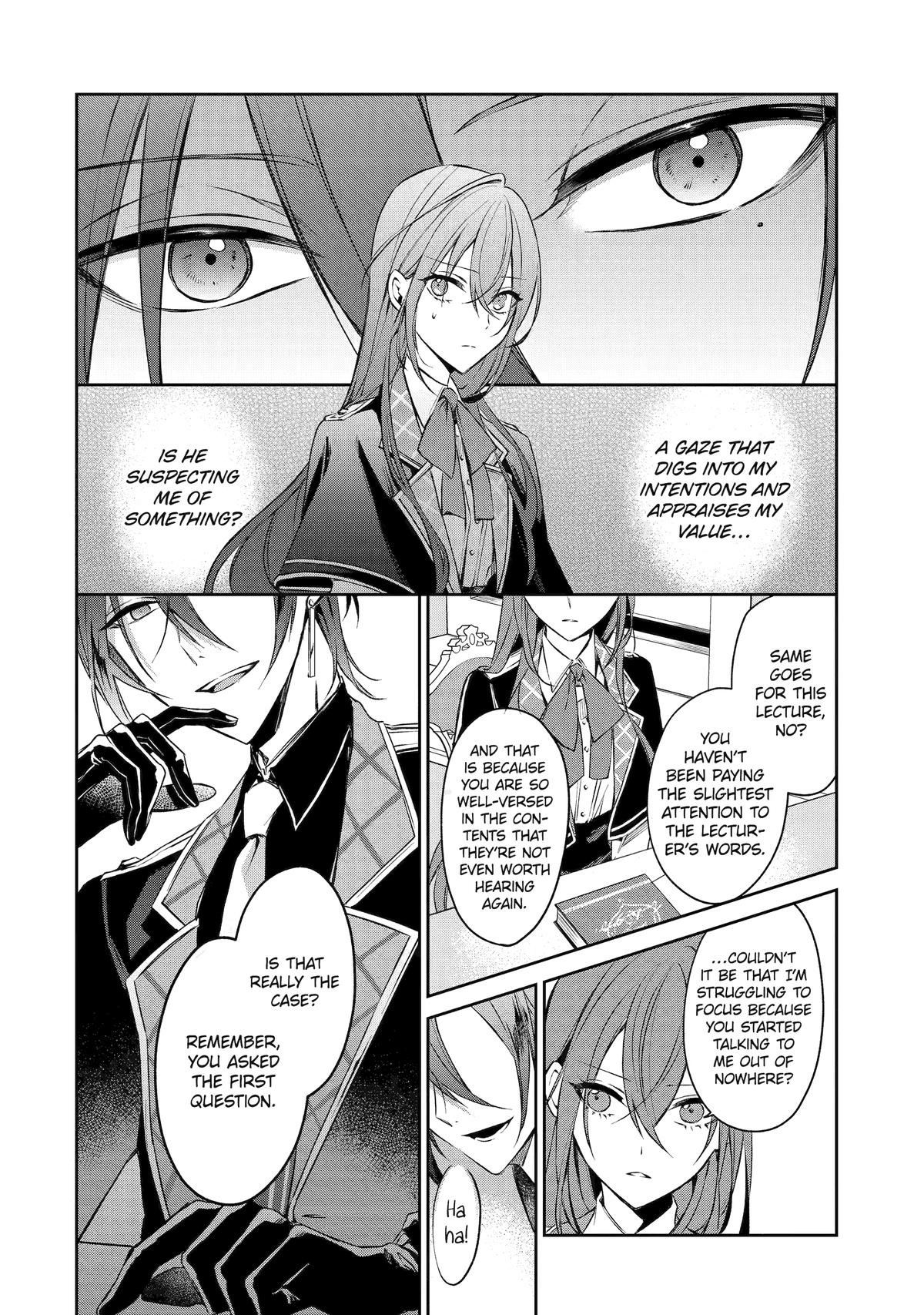 Akuyaku Reijou ni Tensei Shita Inaka Musume ga Bad End Kaihi ni Idomu Hanashi - Shinitakunai no de Last Boss Yori Tsuyoku Natte Mita Chapter 4 page 8 - 