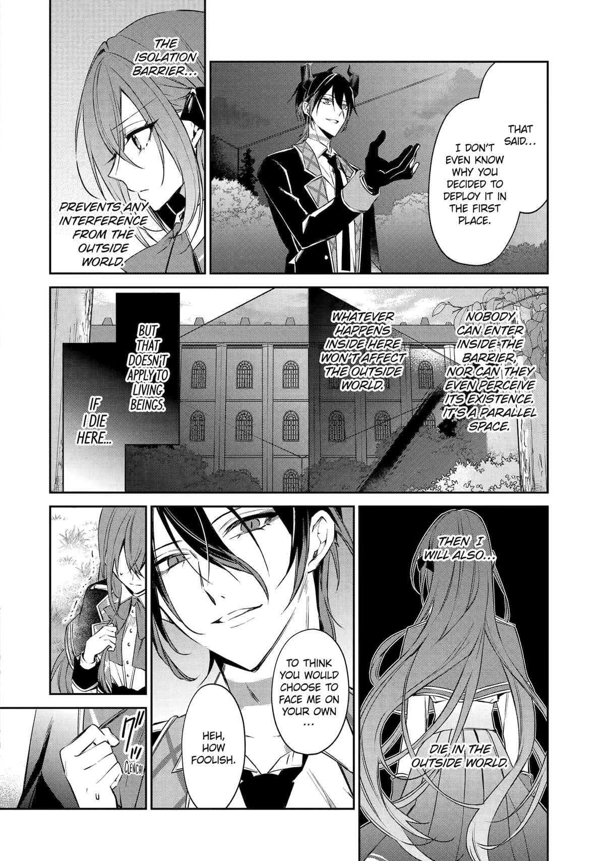 Akuyaku Reijou ni Tensei Shita Inaka Musume ga Bad End Kaihi ni Idomu Hanashi - Shinitakunai no de Last Boss Yori Tsuyoku Natte Mita Chapter 7 page 2 - 