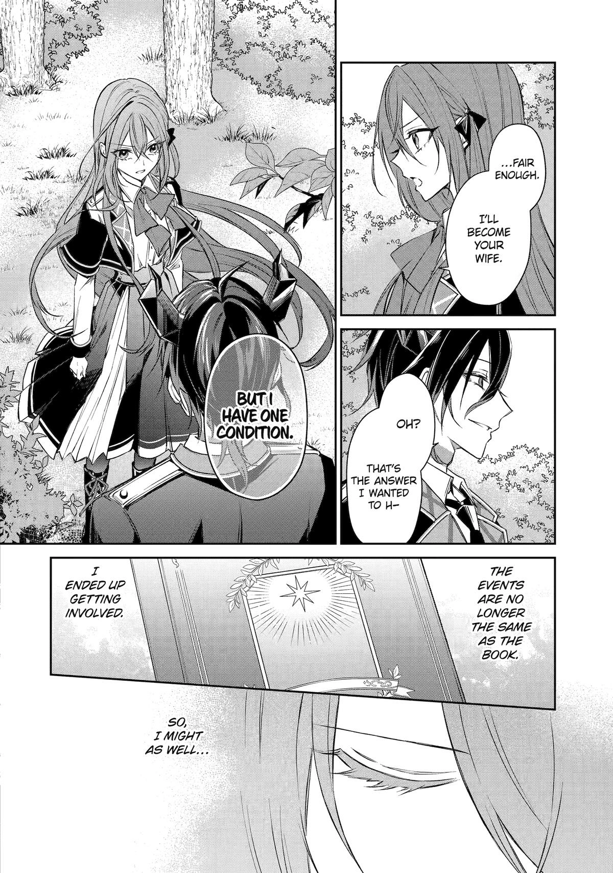 Akuyaku Reijou ni Tensei Shita Inaka Musume ga Bad End Kaihi ni Idomu Hanashi - Shinitakunai no de Last Boss Yori Tsuyoku Natte Mita Chapter 8 page 18 - 