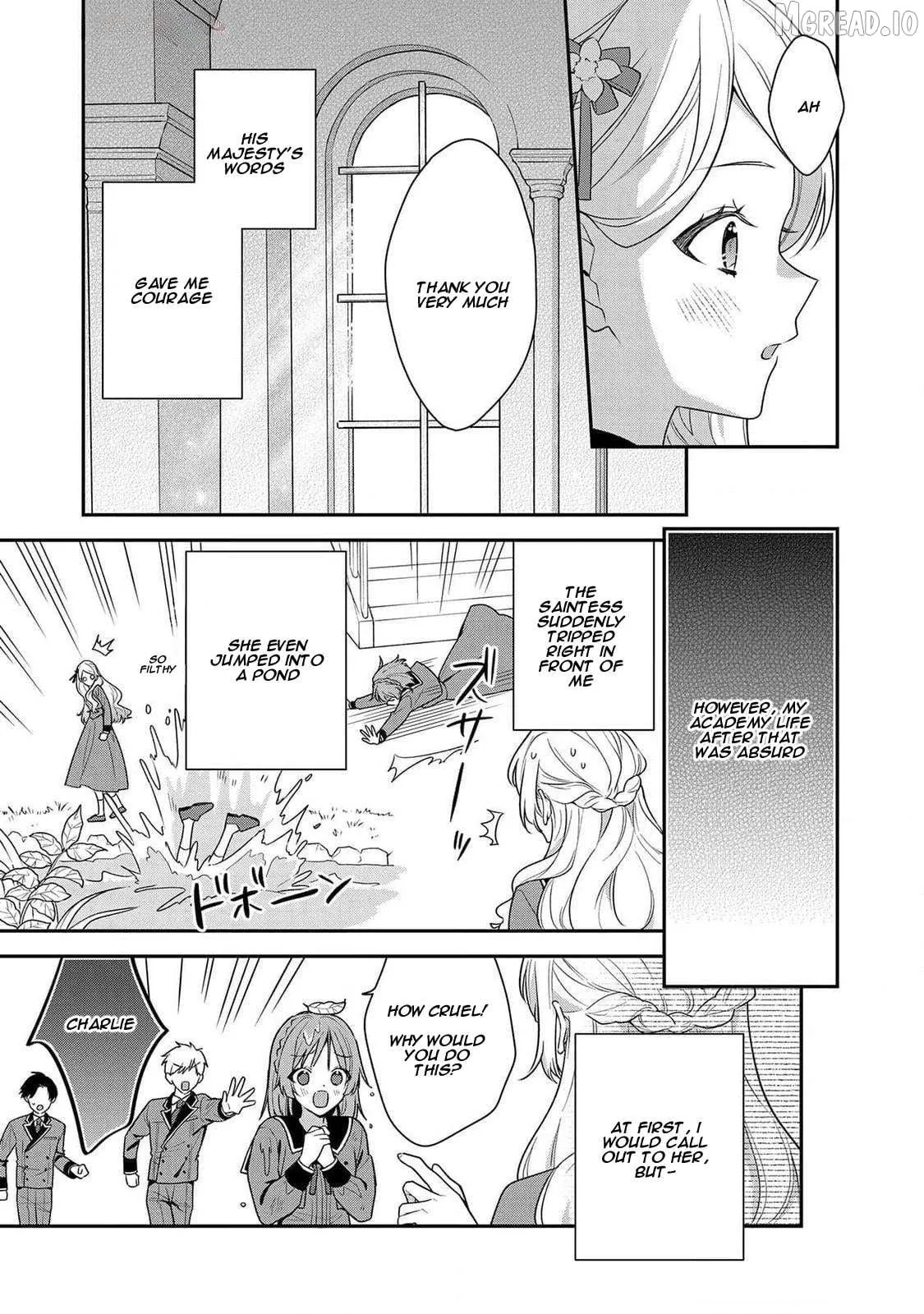 Akuyaku Reijou no Hazu na no ni Dekiai Route ga Kasoku-chuu?! Dou Iu Koto desu no? Anthology Comic Chapter 1 page 15 - 
