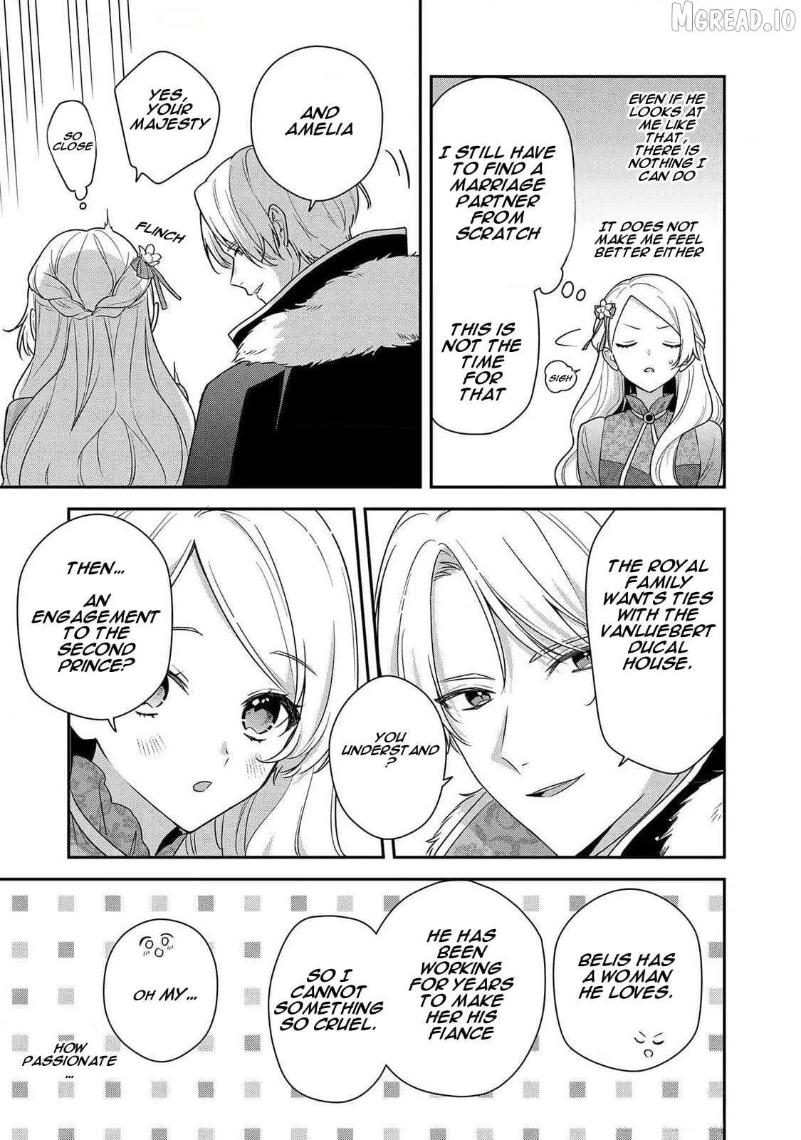 Akuyaku Reijou no Hazu na no ni Dekiai Route ga Kasoku-chuu?! Dou Iu Koto desu no? Anthology Comic Chapter 1 page 35 - 