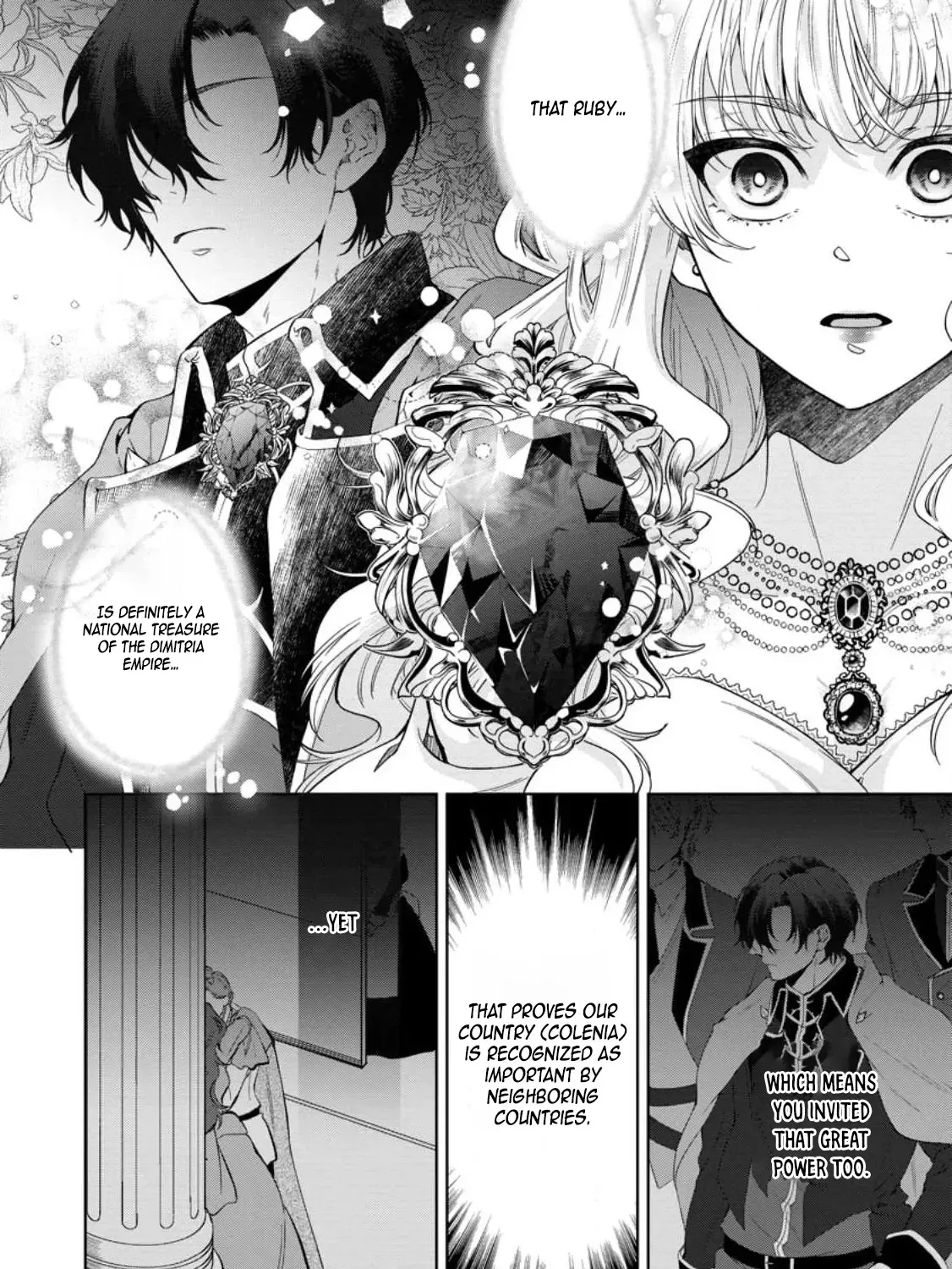 Akuyaku Reijou no Nariagari: Ringoku de Houseki no Seijo to Yobareru Made Chapter 1 page 59 - 