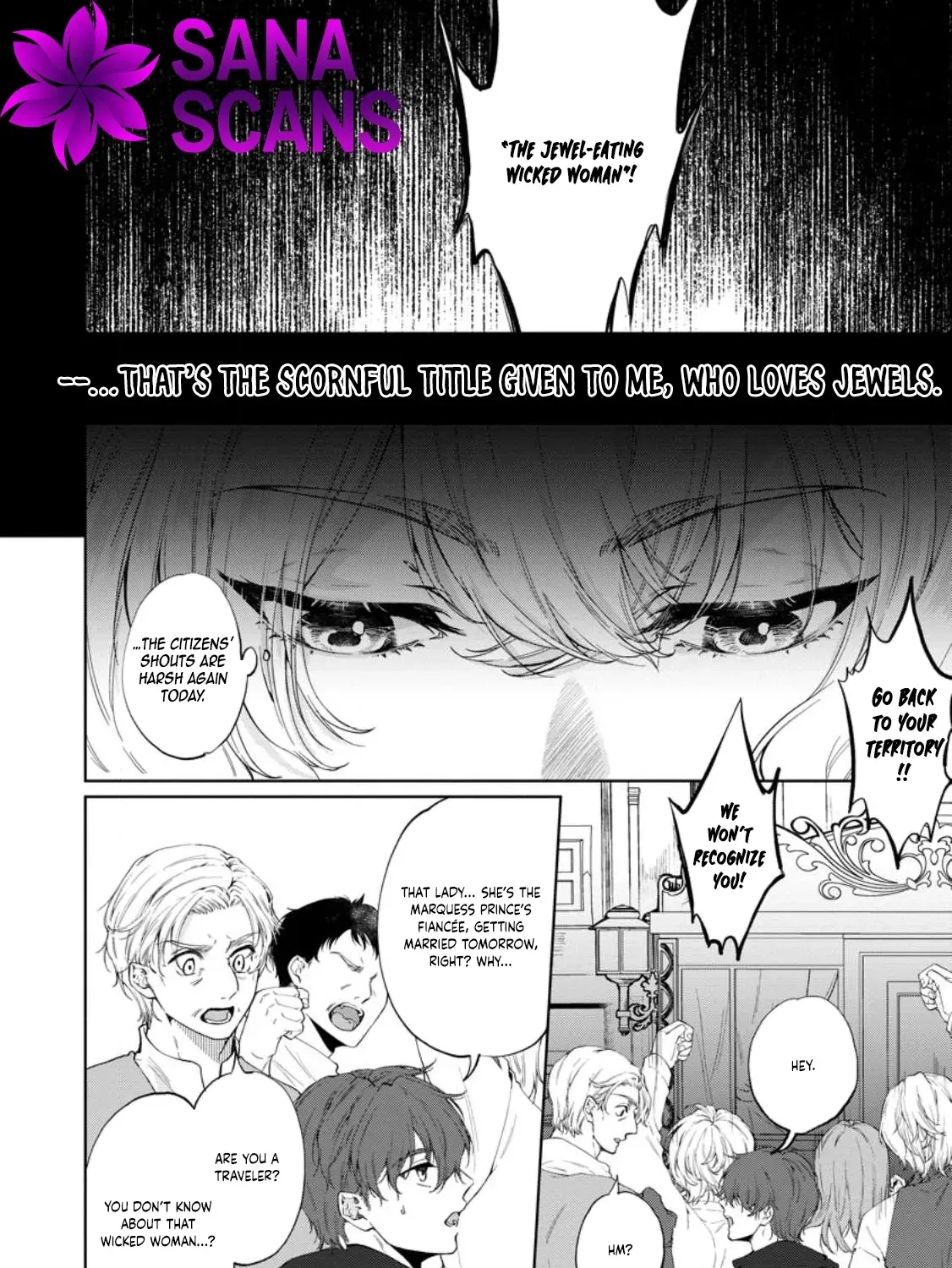 Akuyaku Reijou no Nariagari: Ringoku de Houseki no Seijo to Yobareru Made Chapter 1 page 7 - 