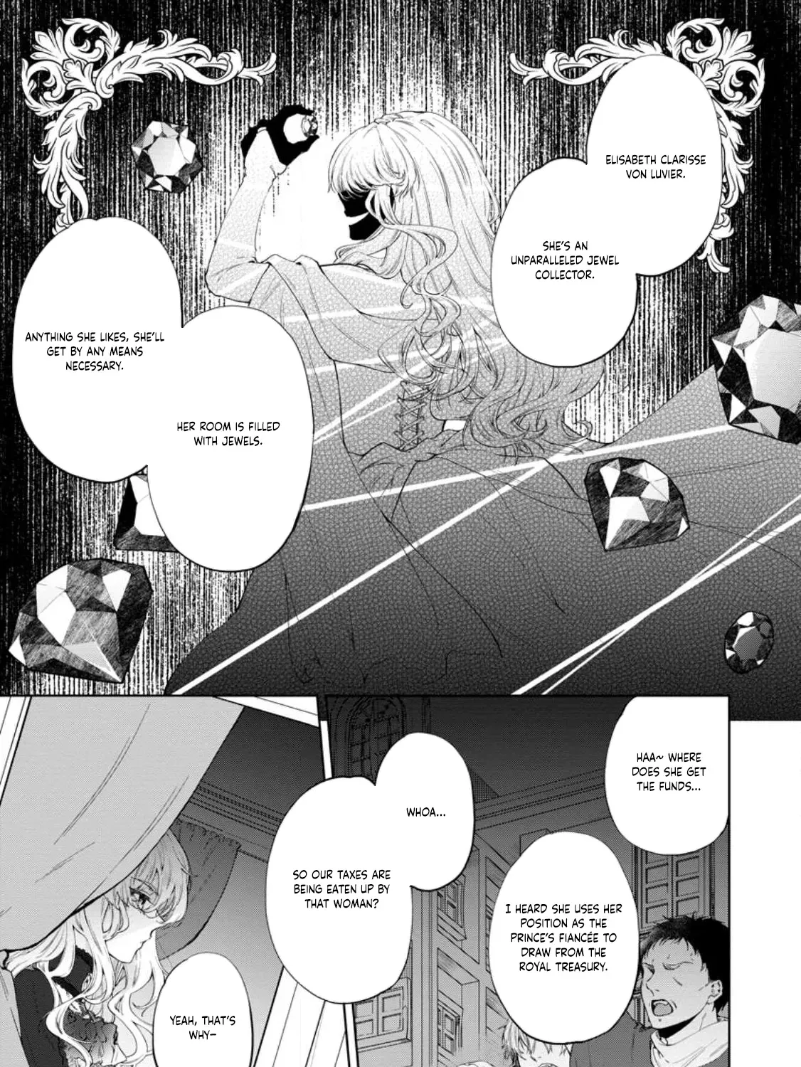 Akuyaku Reijou no Nariagari: Ringoku de Houseki no Seijo to Yobareru Made Chapter 1 page 9 - 