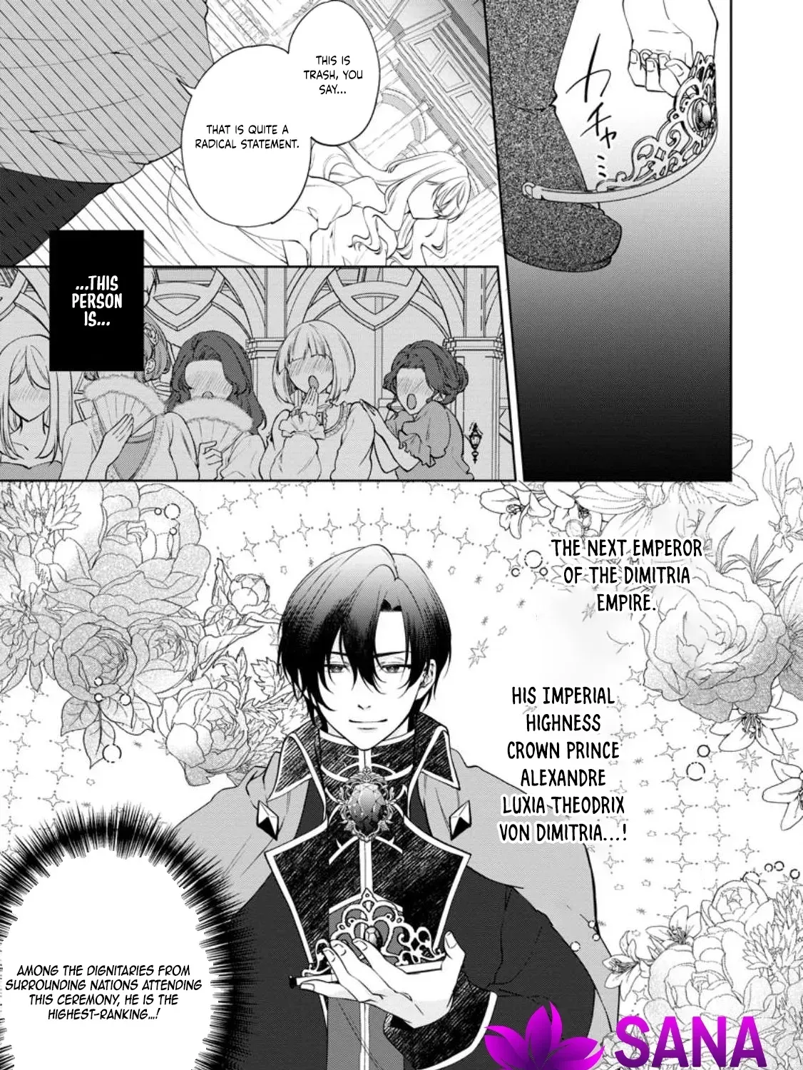 Akuyaku Reijou no Nariagari: Ringoku de Houseki no Seijo to Yobareru Made Chapter 2 page 13 - 