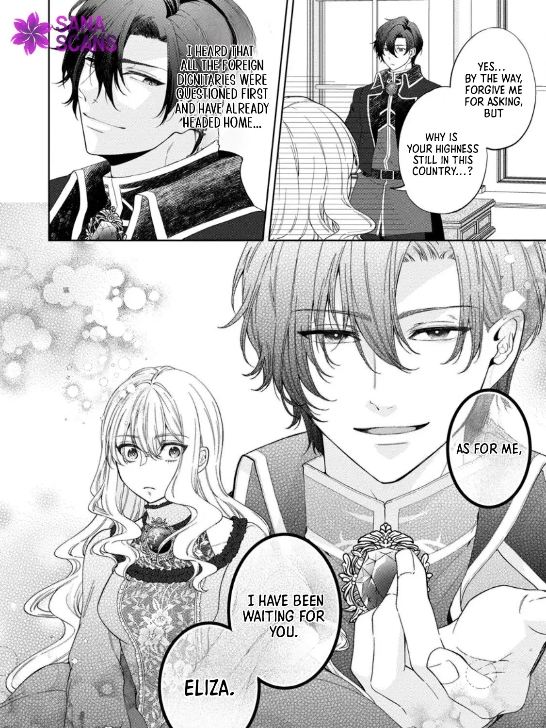 Akuyaku Reijou no Nariagari: Ringoku de Houseki no Seijo to Yobareru Made Chapter 3 page 35 - 