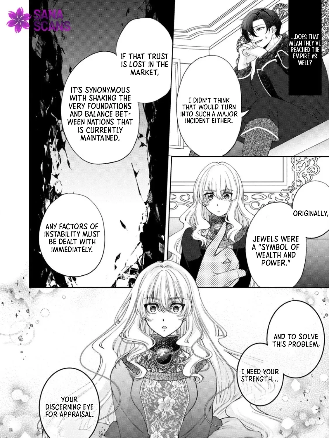 Akuyaku Reijou no Nariagari: Ringoku de Houseki no Seijo to Yobareru Made Chapter 3 page 83 - 