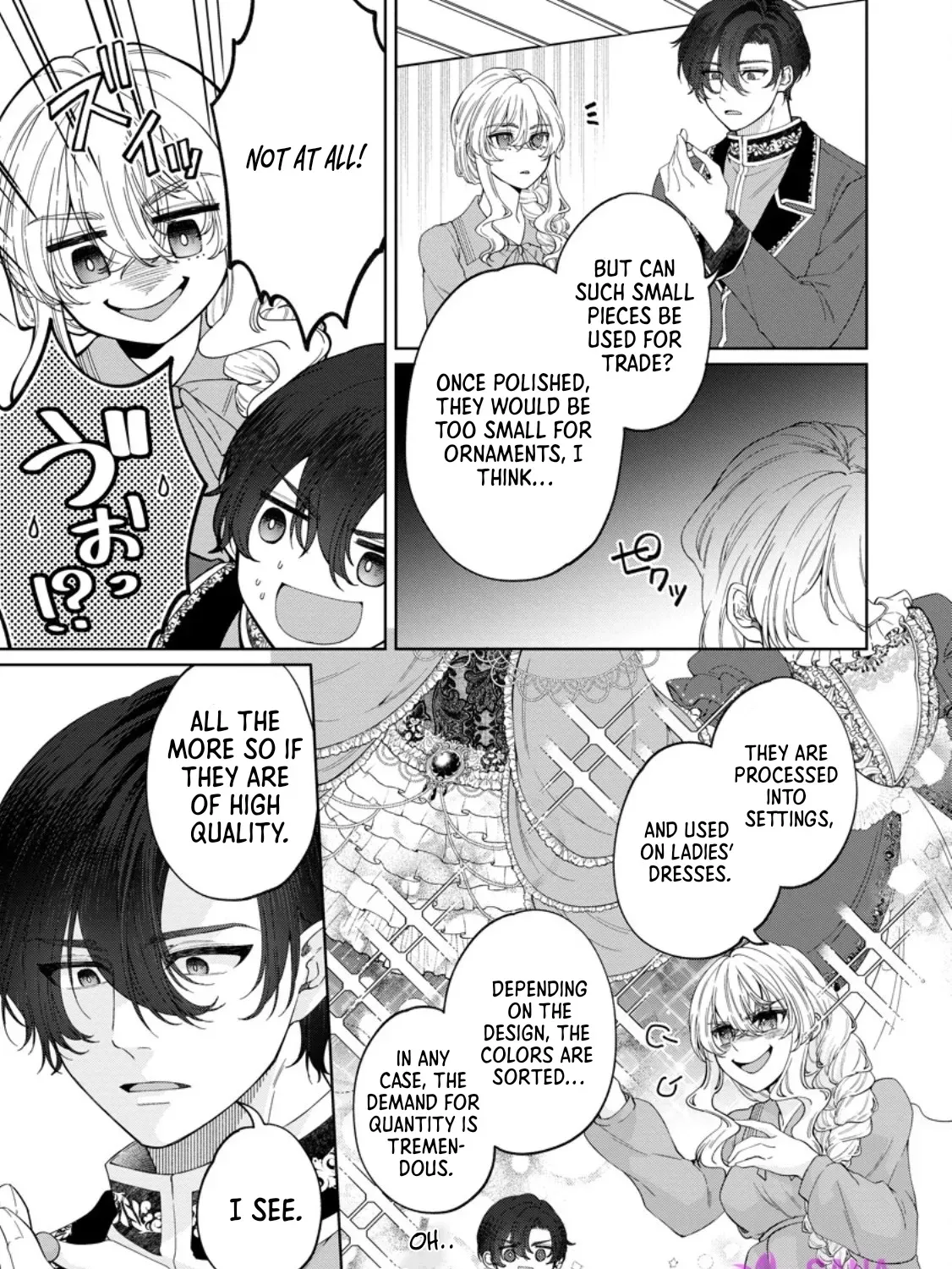 Akuyaku Reijou no Nariagari: Ringoku de Houseki no Seijo to Yobareru Made Chapter 7 page 17 - 