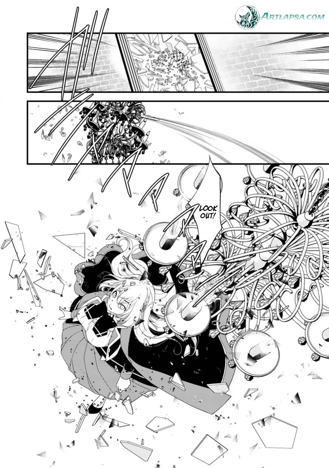 Akuyaku Reijou no Torimaki A desu ga, Outaishi Denka ni Semarareteimasu. Chapter 1 page 8 - 