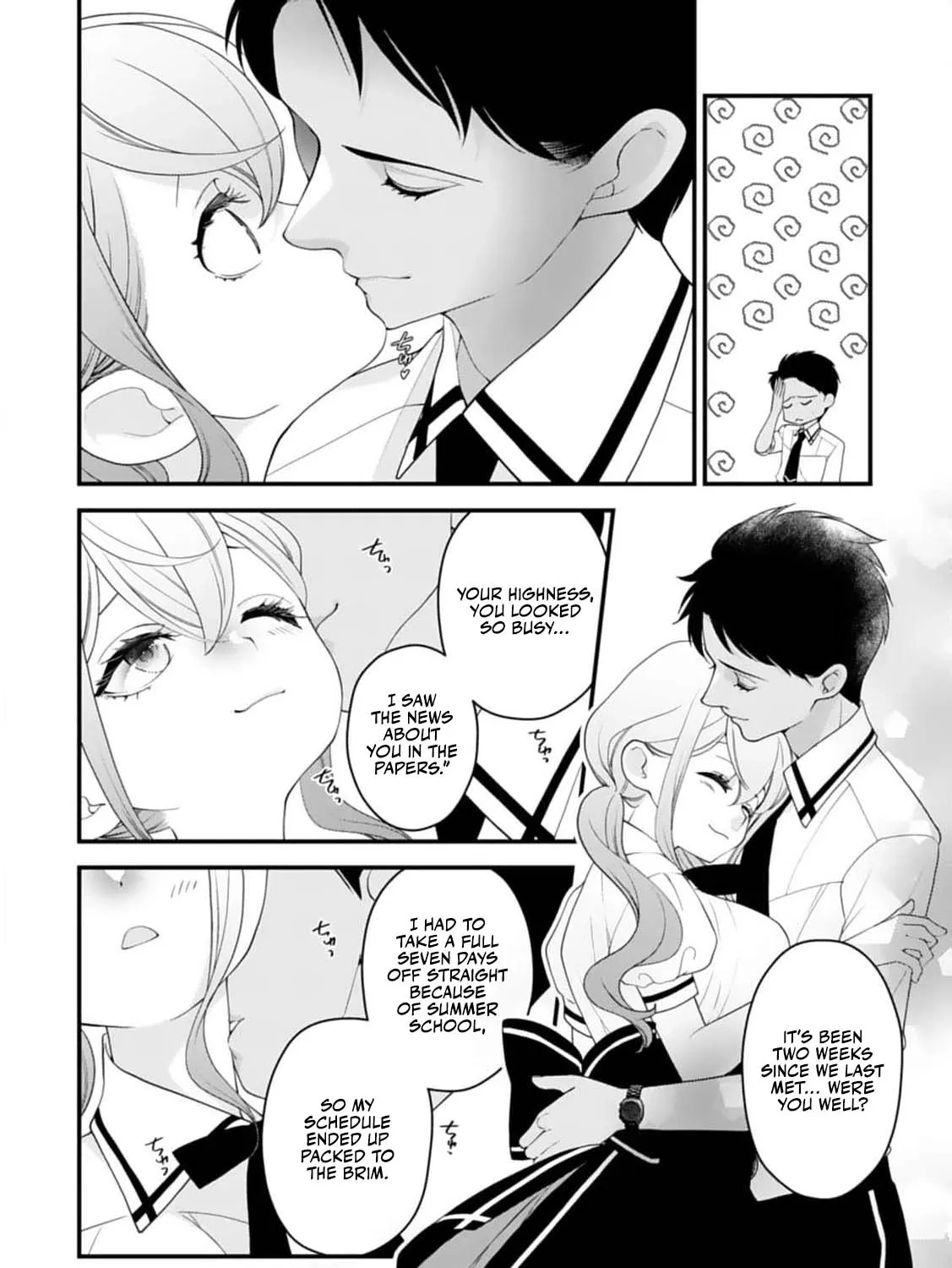 Akuyaku Reijou no Torimaki A desu ga, Outaishi Denka ni Semarareteimasu. Chapter 10 page 25 - 