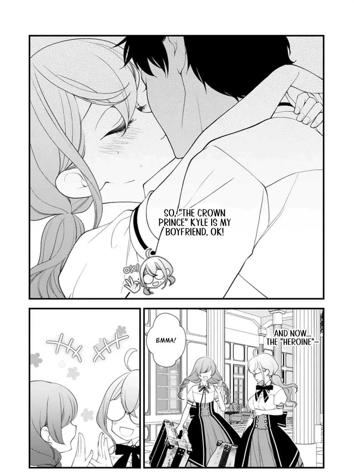 Akuyaku Reijou no Torimaki A desu ga, Outaishi Denka ni Semarareteimasu. Chapter 10 page 33 - 