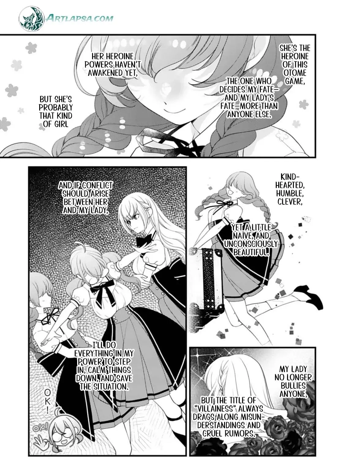 Akuyaku Reijou no Torimaki A desu ga, Outaishi Denka ni Semarareteimasu. Chapter 10 page 35 - 