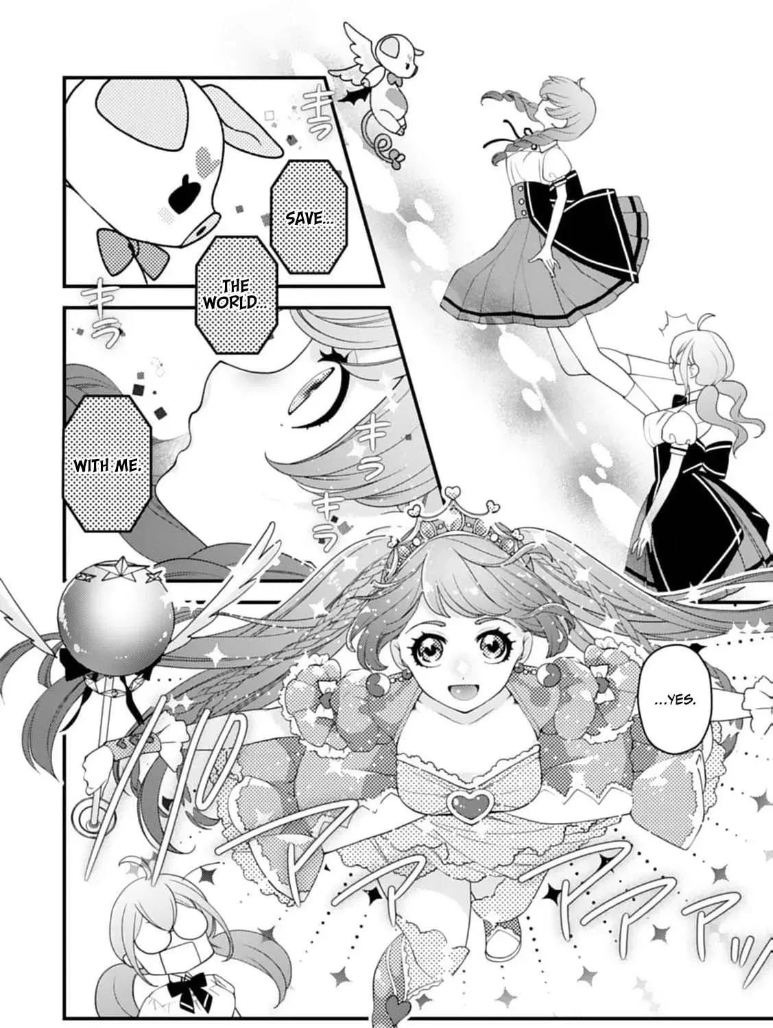 Akuyaku Reijou no Torimaki A desu ga, Outaishi Denka ni Semarareteimasu. Chapter 10 page 41 - 