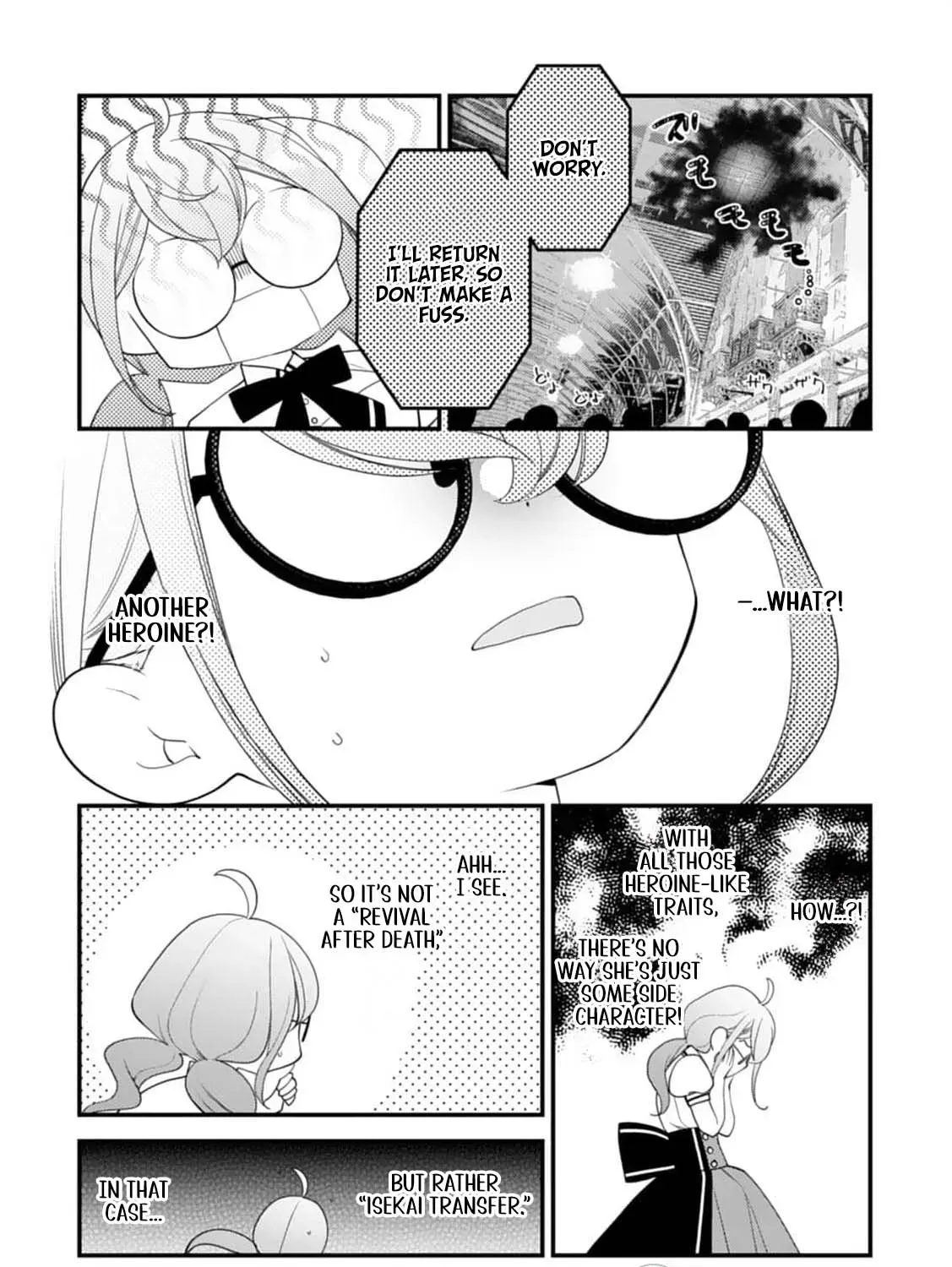 Akuyaku Reijou no Torimaki A desu ga, Outaishi Denka ni Semarareteimasu. Chapter 10 page 43 - 