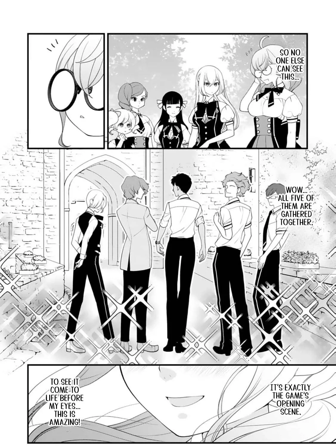 Akuyaku Reijou no Torimaki A desu ga, Outaishi Denka ni Semarareteimasu. Chapter 10 page 49 - 