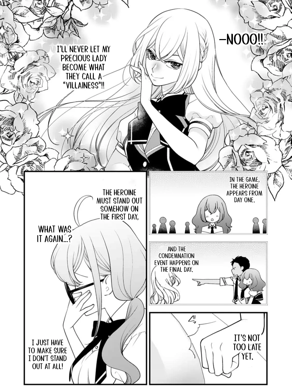 Akuyaku Reijou no Torimaki A desu ga, Outaishi Denka ni Semarareteimasu. Chapter 11 page 13 - 