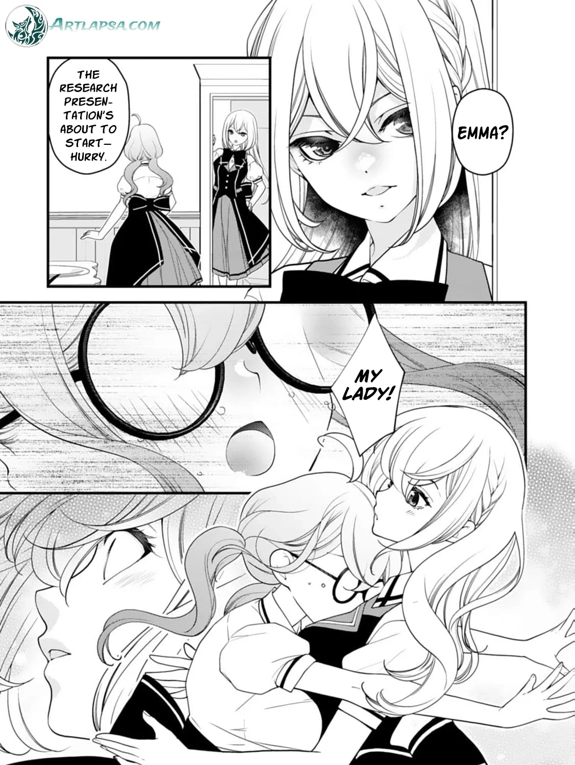 Akuyaku Reijou no Torimaki A desu ga, Outaishi Denka ni Semarareteimasu. Chapter 11 page 15 - 