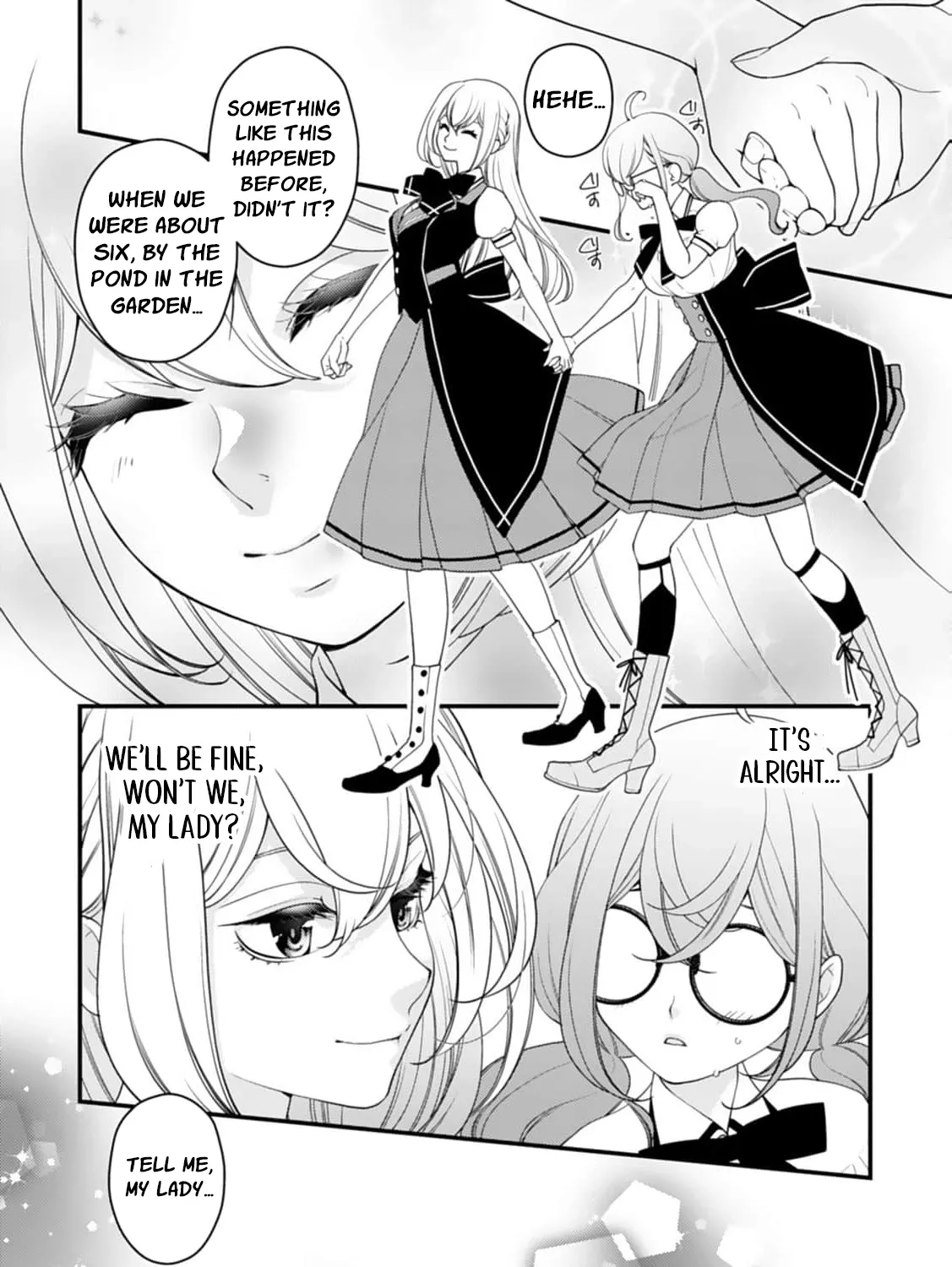 Akuyaku Reijou no Torimaki A desu ga, Outaishi Denka ni Semarareteimasu. Chapter 11 page 19 - 