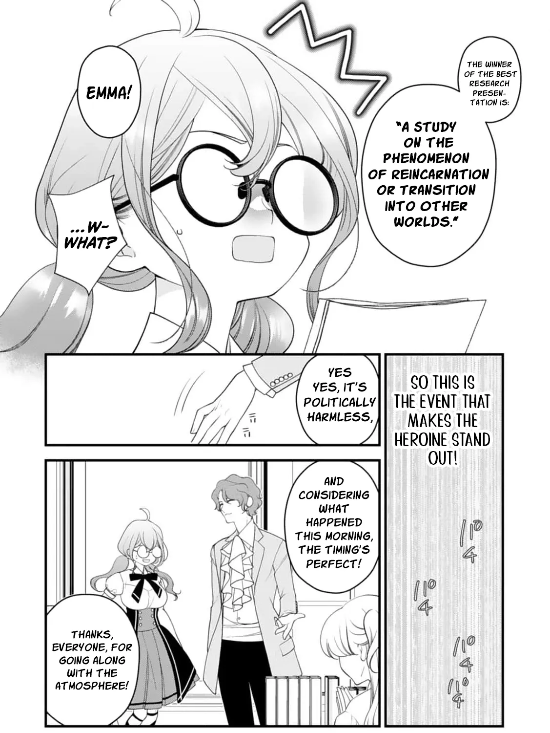 Akuyaku Reijou no Torimaki A desu ga, Outaishi Denka ni Semarareteimasu. Chapter 11 page 37 - 
