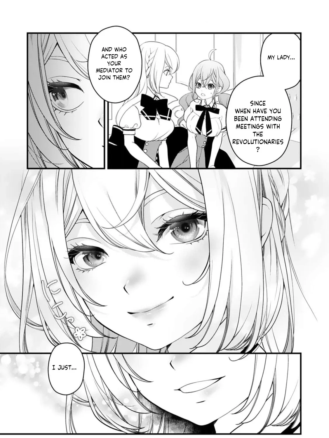 Akuyaku Reijou no Torimaki A desu ga, Outaishi Denka ni Semarareteimasu. Chapter 12 page 11 - 