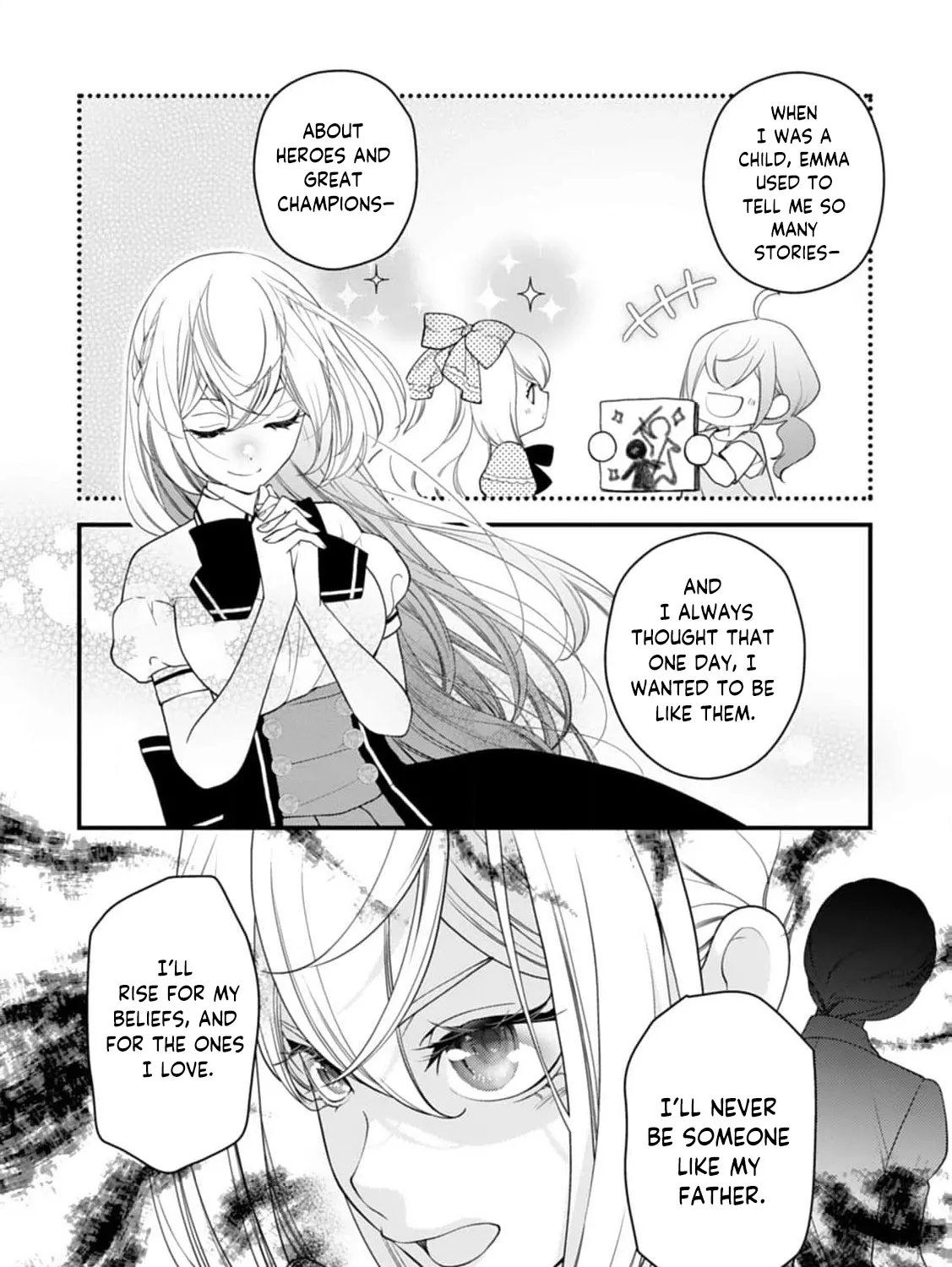 Akuyaku Reijou no Torimaki A desu ga, Outaishi Denka ni Semarareteimasu. Chapter 12 page 13 - 