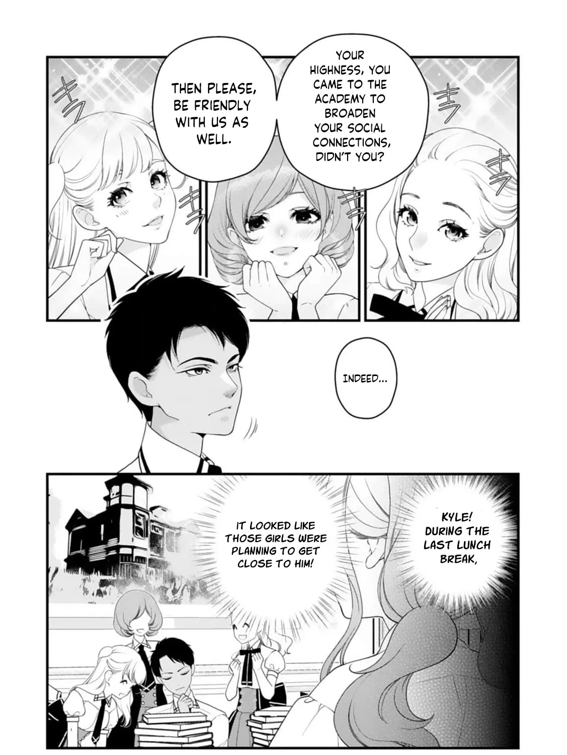 Akuyaku Reijou no Torimaki A desu ga, Outaishi Denka ni Semarareteimasu. Chapter 12 page 31 - 