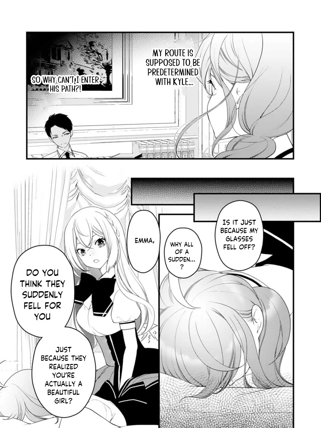 Akuyaku Reijou no Torimaki A desu ga, Outaishi Denka ni Semarareteimasu. Chapter 12 page 35 - 