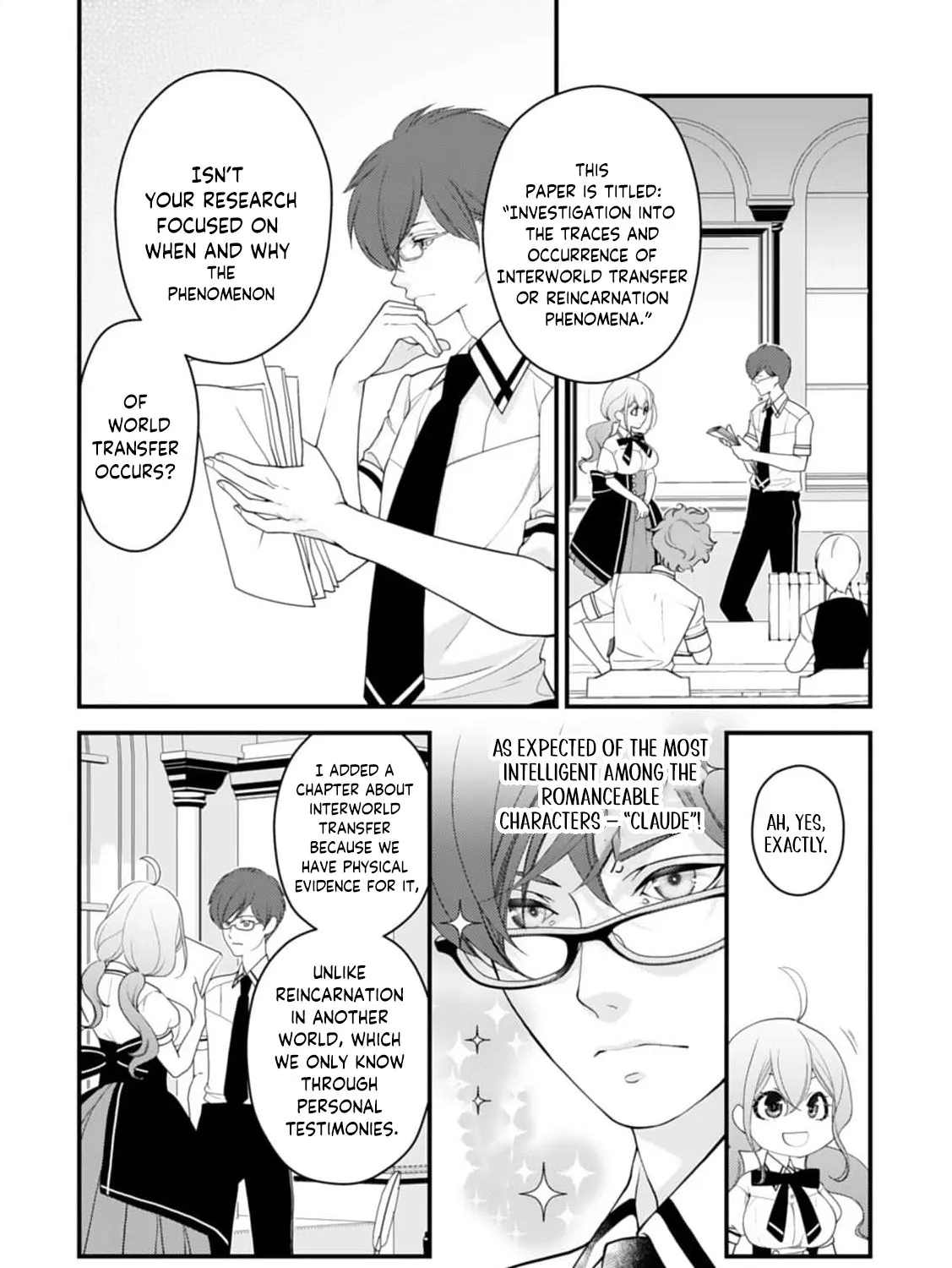 Akuyaku Reijou no Torimaki A desu ga, Outaishi Denka ni Semarareteimasu. Chapter 12 page 41 - 