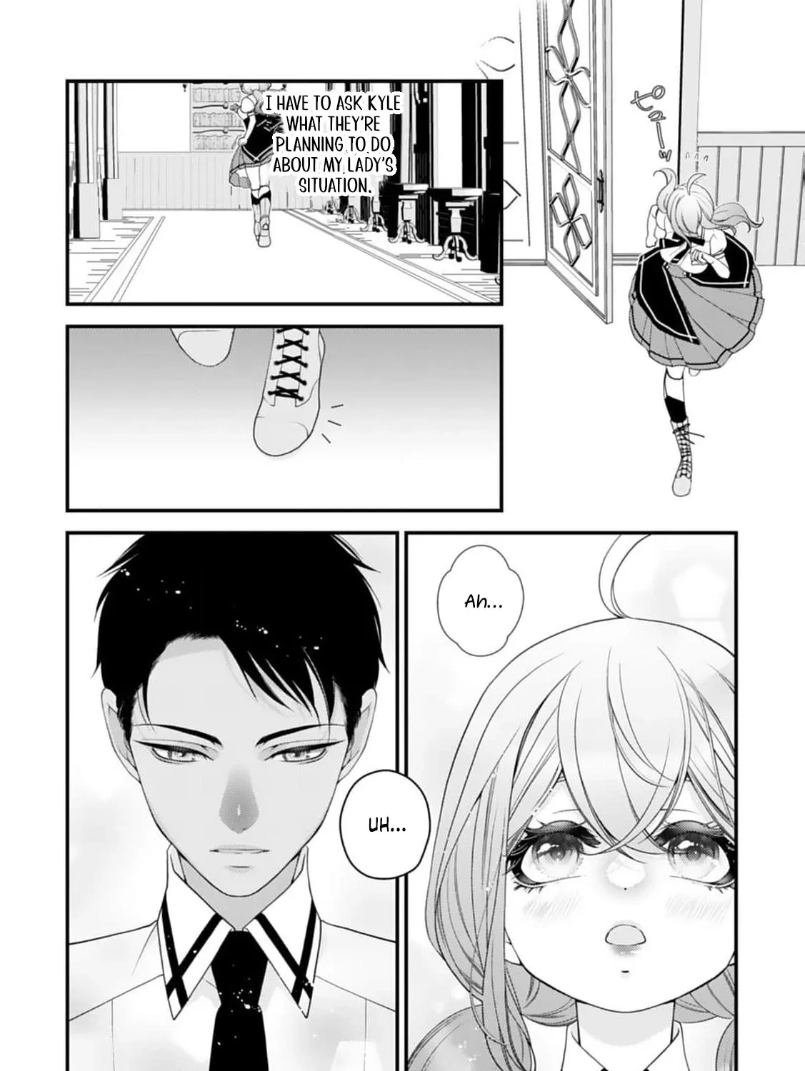 Akuyaku Reijou no Torimaki A desu ga, Outaishi Denka ni Semarareteimasu. Chapter 12 page 53 - 