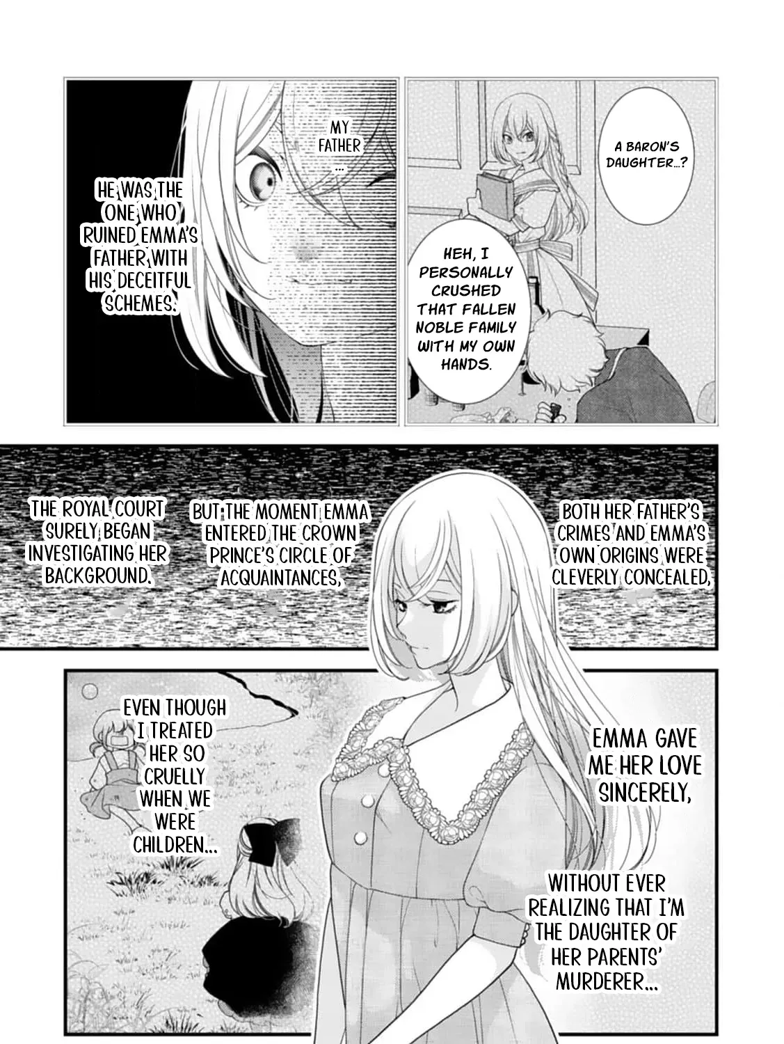 Akuyaku Reijou no Torimaki A desu ga, Outaishi Denka ni Semarareteimasu. Chapter 13 page 43 - 