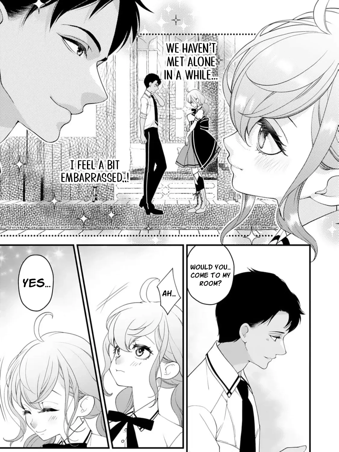 Akuyaku Reijou no Torimaki A desu ga, Outaishi Denka ni Semarareteimasu. Chapter 13 page 7 - 